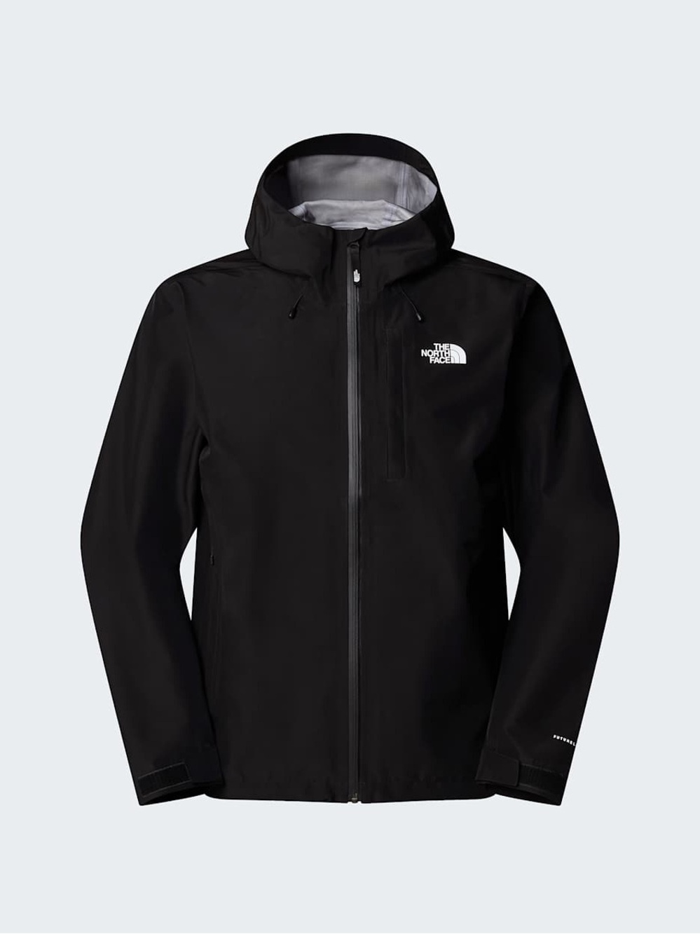 The North Face Black Hooded Rain Jacket